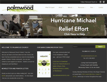 Tablet Screenshot of palmwoodchurch.com